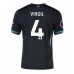 Maillot de foot Liverpool Virgil van Dijk #4 Extérieur vêtements 2024-25 Manches Courtes